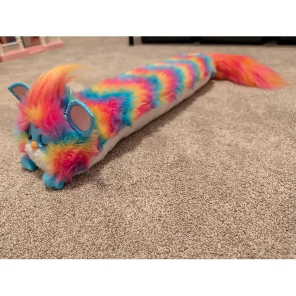 32 Long Furby DJ Interactive Toy Super Snuggly Rainbow Electronic Plush